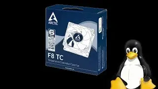 Кулер ARCTIC F8 TC - тест температурного датчика
