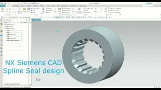 How to create Spline Seal | NX Siemens CAD