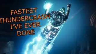 Fastest Thundercrash I've ever Done