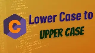 Convert Lower Case into Upper Case String using STRUPR() | C Program