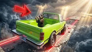 GTA 5 RACE: TRUCK + TIGHTROPE = DANGER 💀