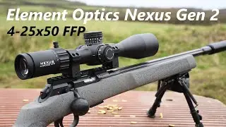 Element Optics Nexus Gen 2, 4-25x50 FFP, Full Rreview of this versatile Riflescope
