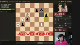 GM Andrew Tang faces guy using Lag Switcher Script in Ultrabullet Chess