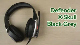 Розпаковка Defender X-Skull Black-Grey