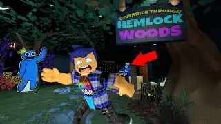 РОБЛОКС РАДУЖНЫЕ ДРУЗЬЯ ПОБЕГ ОТ СИНЕГО МОНСТРА В ROBLOX ЧАСТЬ 2