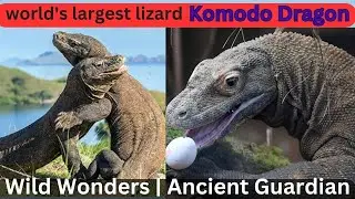 Most Ruthless Reptile: The Mighty Komodo Dragon 🐉🏝️ 4k Ultra HD | Nature's Sweet Tales