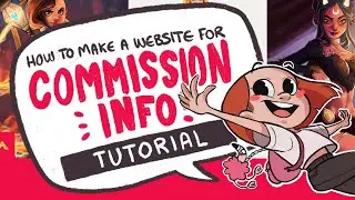 🎓 How to Build a Website for COMMISSION INFO
