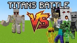 The Most Destructive Titan Battle in Minecraft!