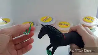 DIY Как сделать недоуздок двумя способами для schleich лошадей