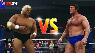 WWE 2K24  DUSTY RHODES VS BRUNO SAMMARTINO