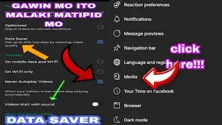 Paano makatipid ng internet data. facebook tipid tips. 
