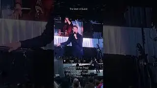 Come for the music, stay for the comedy. #TheBestOfBublé