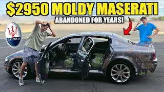 Buying a NASTY BIOHAZARD Maserati For $2950 SIGHT UNSEEN at Auction!