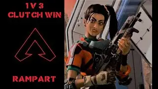 Rampart Clutch Win | Apex Legends