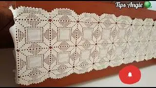cuadros para mantel tejidos a mano