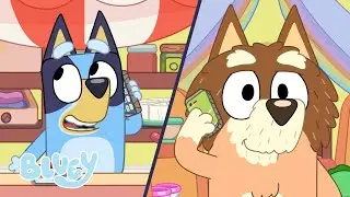 ¡Está en la App! | Teléfonos 📲 | Bluey - Español Canal Oficial