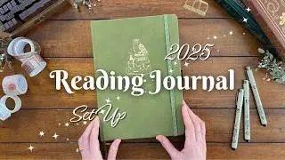 2025 Reading Journal Set Up🦉Cozy Academia Owl Theme!