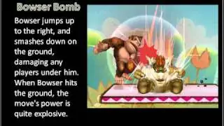 Bowser Moveset SSB4