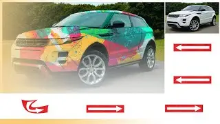 PHOTOSHOP İLE ARAÇ GİYDİRME HD