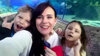 VLOG №47 Первый поход в океанариум,МЫ В ВОСТОРГЕ!!!  #весна2023