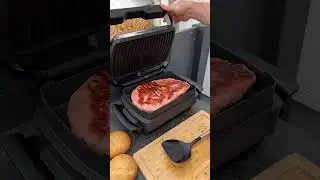 Leberkäse Brötchen im OptiGrill 