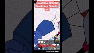 Recreating AI generated Transformers Character part 4 Optimus Prime