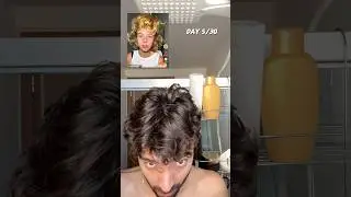 1 semana e meia lavando cabelo com vinagre