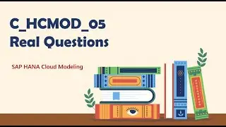 SAP HANA Cloud Modeling C_HCMOD_05 Real Questions