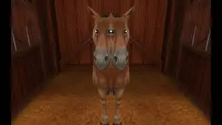 SSO creepy horse in Moorland stables