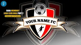 Cara membuat logo di pixellab, logo club bola part 2