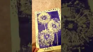 Мои необычные рисунки из акварели и гуаши!😊😊