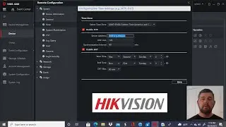Connecting Hikvision NVR to a NTP Time Server