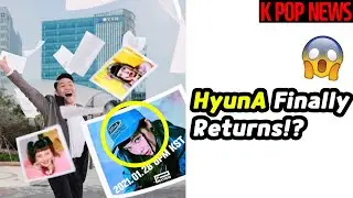 K-POP News | Hyuna Returns, Treasure Album, Seventeen Live, and Baekhyun Success