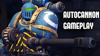 AUTOCANNON GAMEPLAY: 30k Ultramarines vs Orks! - Warhammer 40k: Space Marine, Augmented Mod