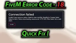 How to Fix “Failed to Load Resource: ox_inventory” in 5M | Easy Solutions
