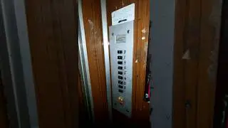 classic soviet elevator 80x (советский  лифт 80-х годов) с певучим АС-72 #лифт #лифты #elevator