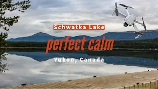 Drone | Wilderness City | Best 3 Minutes at Schwatka Lake - Yukon, Canada