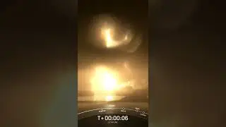 Starlink Falcon 9 lift off