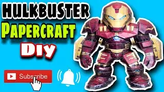 Como hacer HULKBUSTER PAPERCRAFT DIY