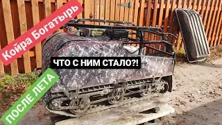 Койра Богатырь 15 лс летом 