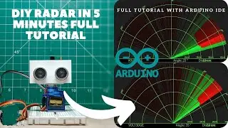 How to make radar system with Arduino || Arduino projects  