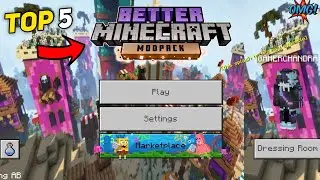 5 Mods That Turn Minecraft PE Into Minecraft Better || MCPE Mods