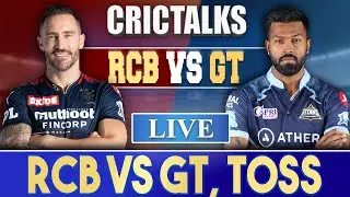 Live: RCB Vs GT, Match 43, Mumbai | CRICTALKS | TOSS & PRE-MATCH | IPL LIVE 2022