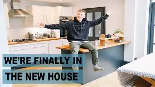 We're finally in the new house