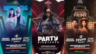 Event Motion Poster | Animated Night Club Flyer - After Effects
