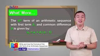 Grade 10 MATH Q1 Ep3: Write and Use the Formula of the nth Term of an Arithmetic Sequences