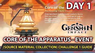 Genshin Impact Event (Core Of The Apparatus) Source Material Collection All Material Location Guide