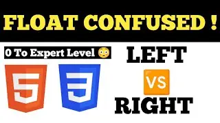 Master float in Minutes ✅🔥| float: left vs right ⬅️➡️