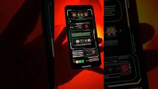 I can't stop using this theme: Hacker theme for klwp
