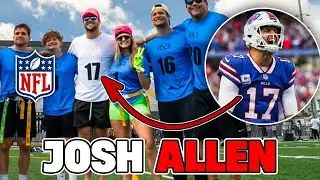 Josh Allen THREW me a TOUCHDOWN!!
